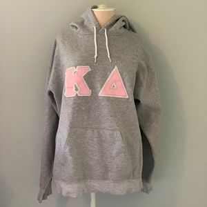 Kappa Delta Block Letter Hoodie 💚